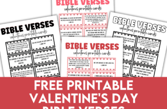14+ Free Printable Valentine’s Day Bible Verses (2026)