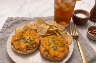 Easy Open Faced Tuna Melt Sandwiches