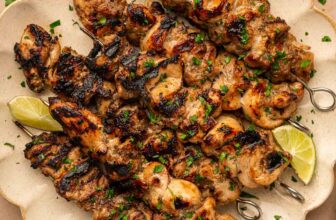 Grilled Jerk Chicken Skewers – Girl Carnivore