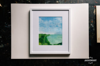 How to Frame Artwork on Paper