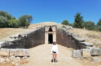 Mycenae in Greece with Kids