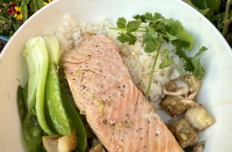 Poached Ginger Miso Salmon – Pocket Change Gourmet