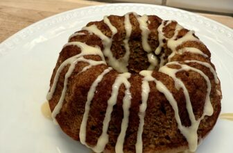 Gluten Free Honey Cake (with apples and Earl Grey)