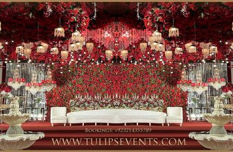 Red Baraat Wedding Décor Ideas for Bold & Elegant Events