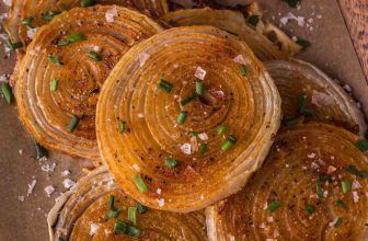 Crispy Parmesan Onion Chips (No Frying, One Sheet Pan)