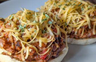 Turkey and Sweet Potato Chili Joes