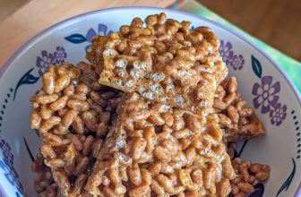 Crispy Rice Cereal Brittle