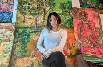 Martha Zmpounou: Glowing Layers – Jackson’s Art Blog