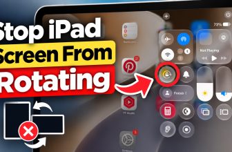How to Stop iPad Screen From Rotating