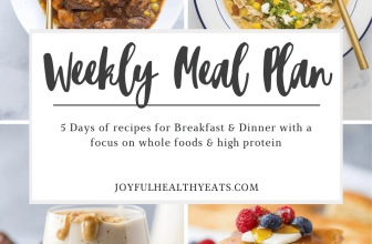 Weekly Meal Plan #37 | Easy Healthy Recipes