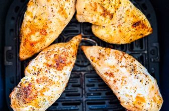 Air Fryer Chicken Breast Recipe (Tender & Juicy)