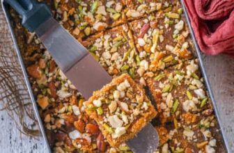 Caramel Coconut Barfi – No Khoya, No Condensed Milk – Nariyal Barfi