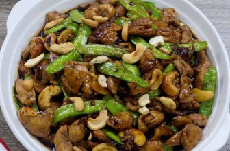 Cashew Chicken Stir-fry with Snow Peas