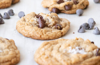 Tahini (Heavy on the) Chocolate Chips Cannabis Cookies