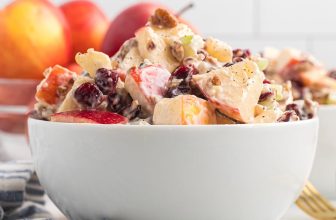 Cranberry Waldorf Salad Recipe (No Grapes)