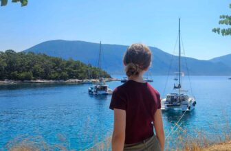 One day in Fiskardo with kids – exploring Kefalonia