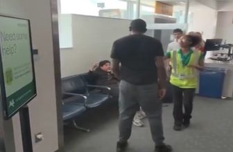 Man punches passenger at Denver airport after slur