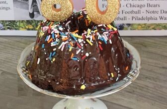 A Chocolate Cake for an 80th Birthday