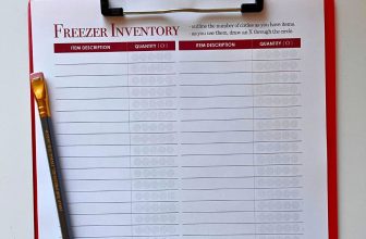 Save Money with This Freezer Inventory Sheet