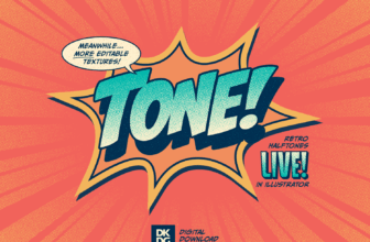 Editable Halftone Textures, Available Now! — DKNG