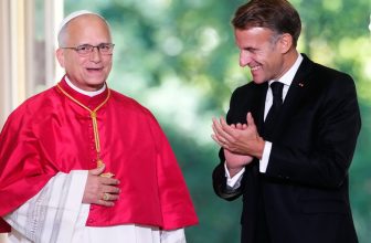 Pope warns a ‘paradise of machines’ could undermine humanity as he opens France trip : NPR