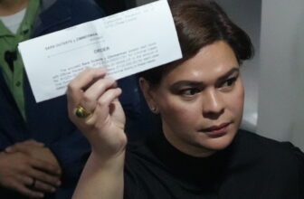Philippines Vice President Sara Duterte posts bail after arrest : NPR