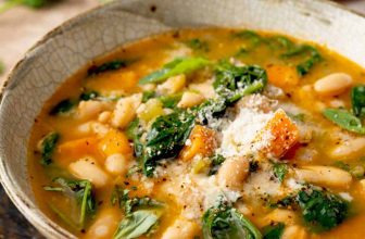 Italian White Bean Spinach Soup