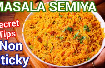 Perfect Masala Semiya Every Time – Best Morning Breakfast | Non-Sticky Vermicelli Upma Tips