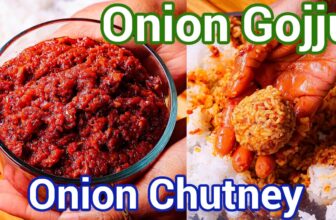 New Way Onion Chutney | Onion Gojju Recipe for Rice & Roti | Spicy Onion Thokku Recipe