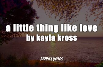 Kayla Kross – A Little Thing Like Love (Lyric Video)