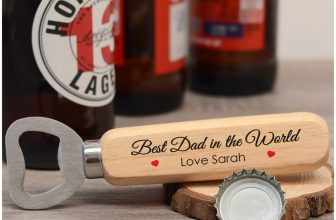 PERSONALISED Christmas Gifts for Dad Daddy Grandad Him Men Bottle Opener Gift