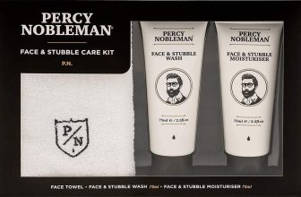 Face & Stubble Care Kit by Percy Nobleman, A Men’s Gift Set For Skin Care. Moist