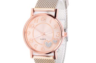 Ladies Wrist Watches Watch Quartz Analogue Women Leather Strap Casual Gift