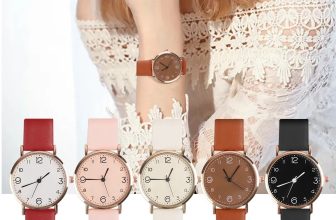Women Ladies Watches Wrist Quartz Analogue Watch Casual Leather Gift Fashion Uk