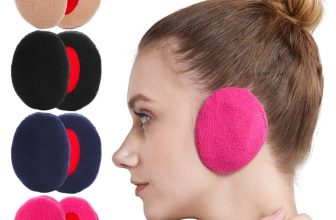 Men Women Bandless Fleece Ear Warmers Cold Weather Earmuffs Ear Muffs
