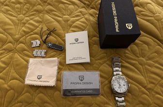 PAGANI Design Men’s Automatic GMT Watch PD1682 – White / Polar