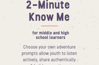 Try it Tomorrow Tool (Middle & High School Educators)- 2 Minute Know Me