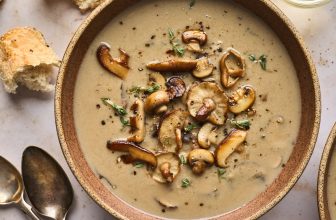 Easy Cream of Mushroom Soup | Olive & Mango