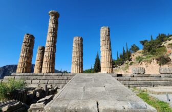Greece Trip: Day 5. Delphi, Temple of Apollo, Kalambaka & Meteora