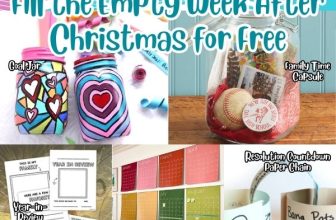 23 January Crafts That Fill The Empty Week After Christmas For Free