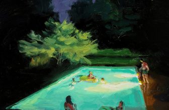 Paul Ferney Paints Glowing Swimming Pools and Quiet Summer Nights That Feel Like Memories You Never Want to Lose