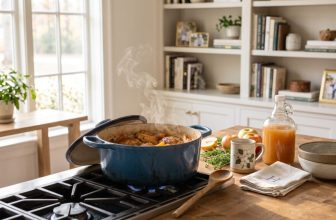 Creamy Apple Cider Chicken Skillet