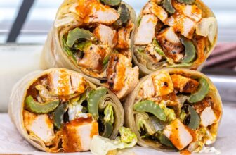 Grilled Buffalo Chicken Wrap – Chiles and Smoke