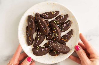 Chocolate Covered Apple Slices
