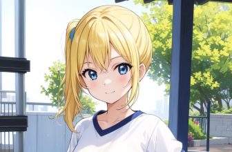 Anime girls with P.E. uniform