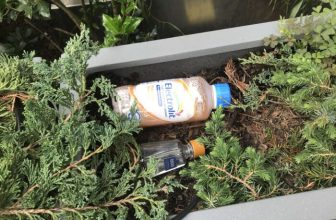More casual trashing of an otherwise pleasant residential neighborhood