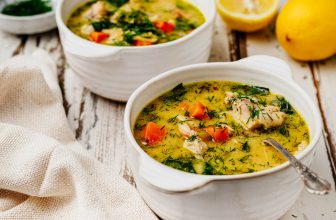 Mediterranean Lemon Chicken Soup (Creamy Without Cream)