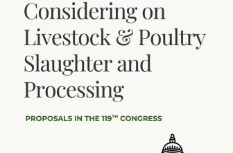 Legislative Proposals in Slaughter and Processing – National Agricultural Law Center
