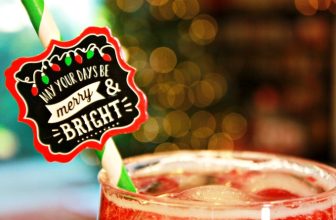 Santa’s Sleigh Spritzer Mocktail Recipe