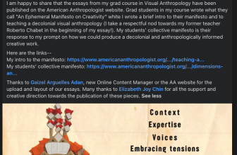 Visual Anthropology of Japan – 日本映像人類学: Visual Anthropology, Multimodality, Creative Works, Decolonialism, Collective Graduate Students, Manifestos and Professor Dada Docot…